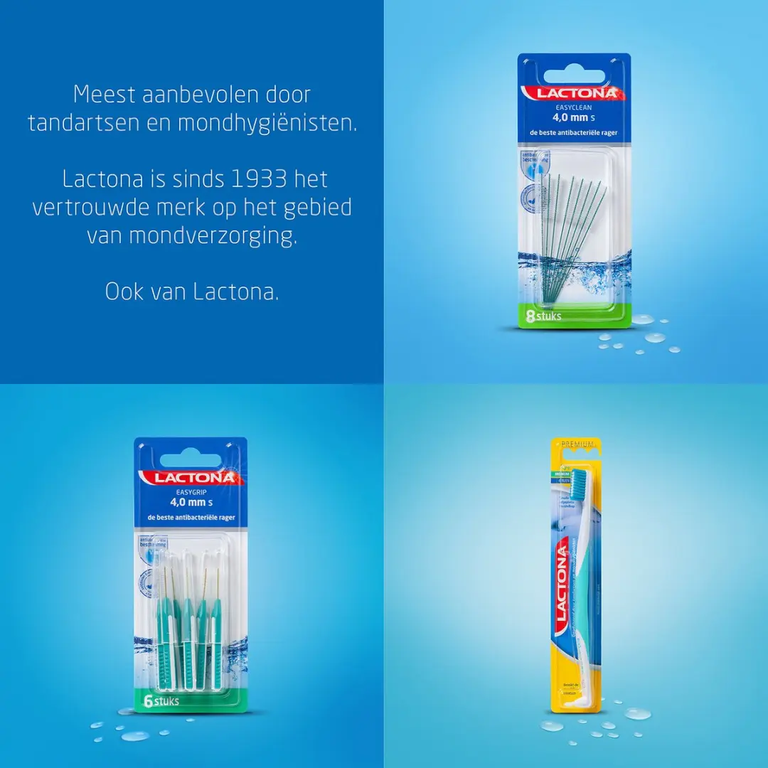 Lactona Tandenstokers Mintsmaak - 100 Stuks - afbeelding 6 van 6
