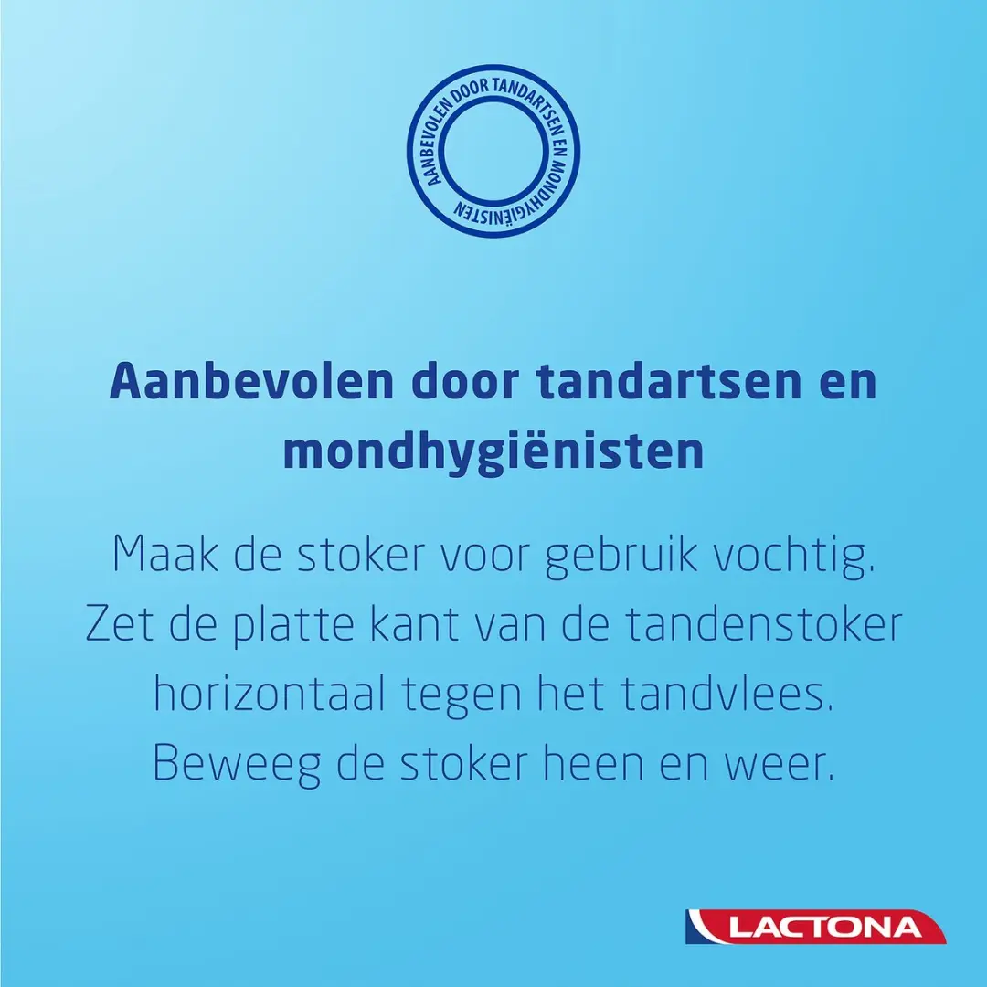 Lactona Tandenstokers Mintsmaak - 100 Stuks
