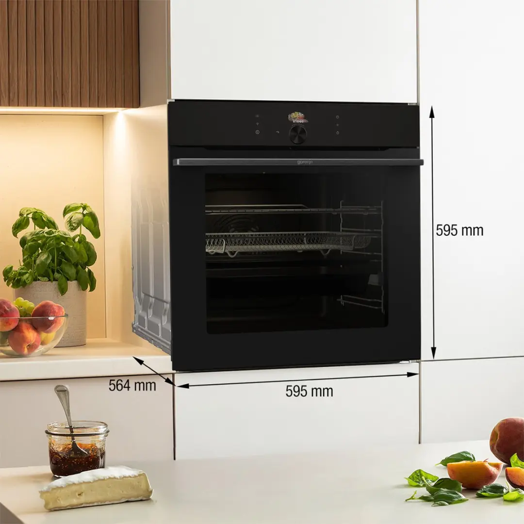 Etna OM956ZG Oven 60cm - 77L - 21 Functies - Zwart