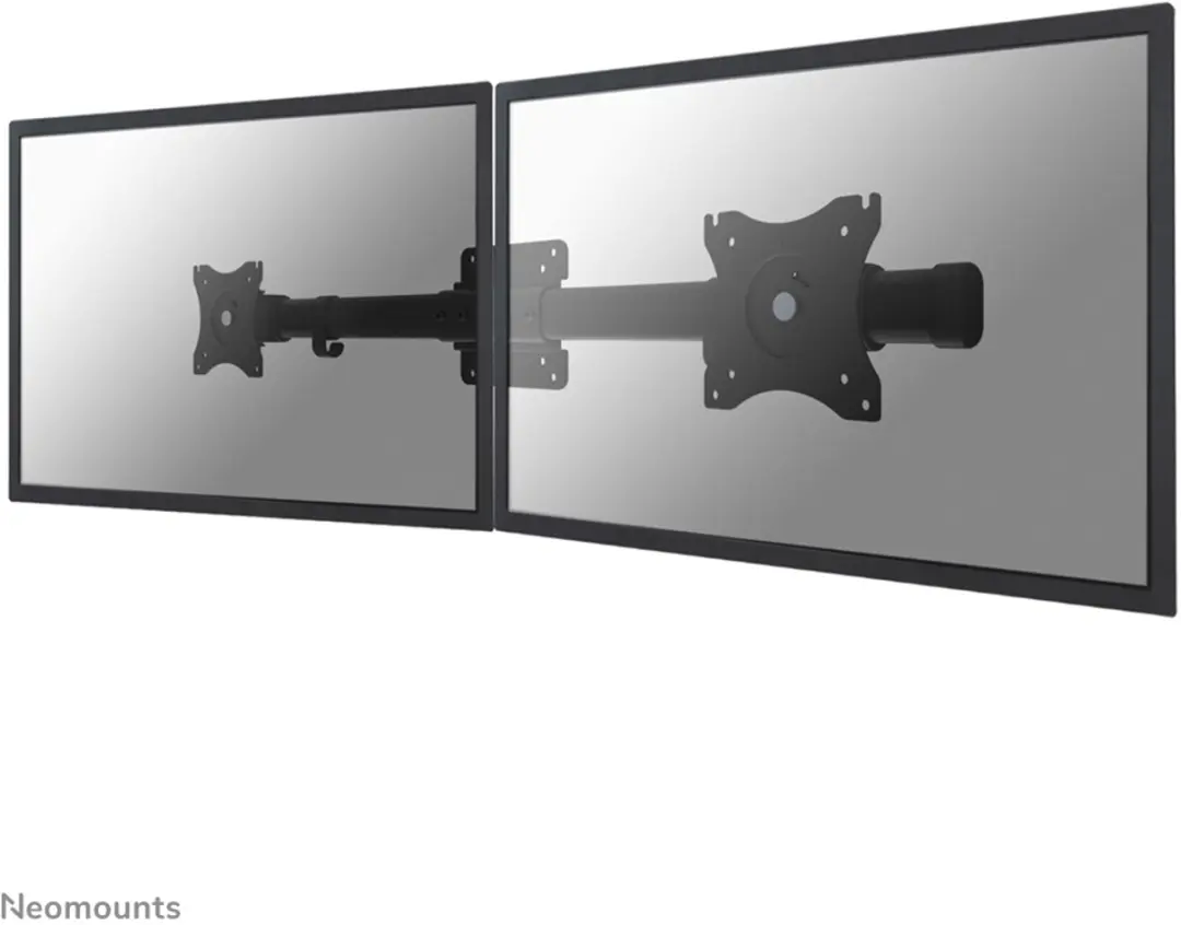 Neomounts FPMA-CB100BLACK Dual Crossbar Monitoradapter 10-27"