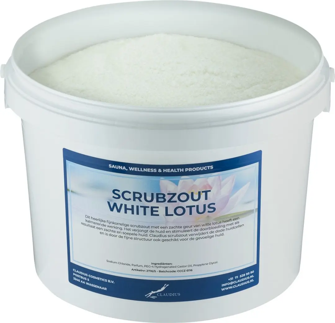 Splashbox Cosmetics Scrubzout White Lotus 1kg