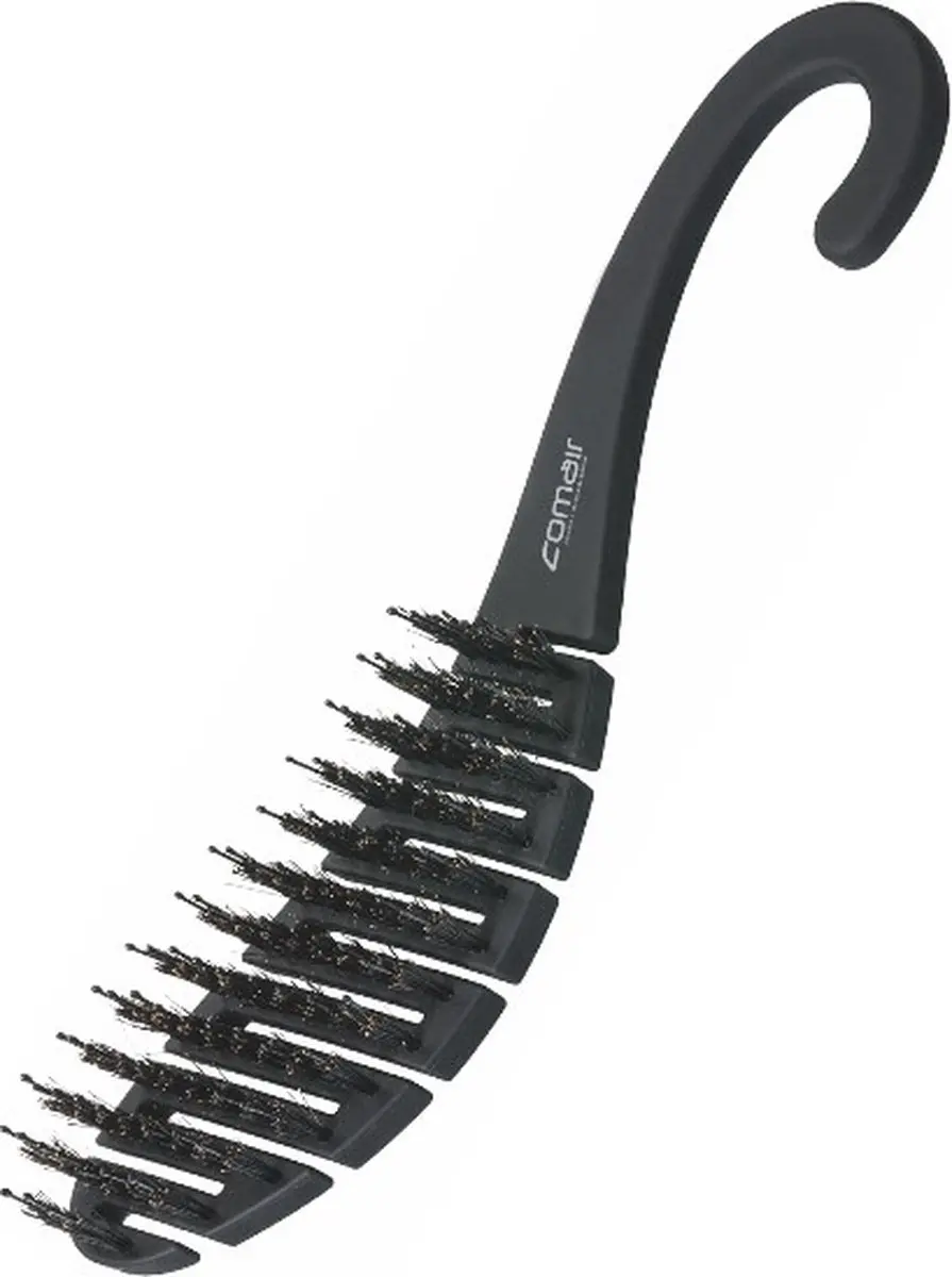 Comair Black Flex Flexibele Ventborstel - Zwart
