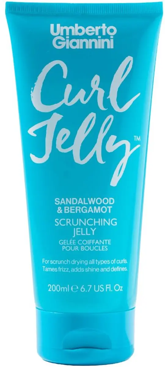Umberto Giannini Curly Jelly Scrunching Jelly Sandelwood & Bergamot 200ml