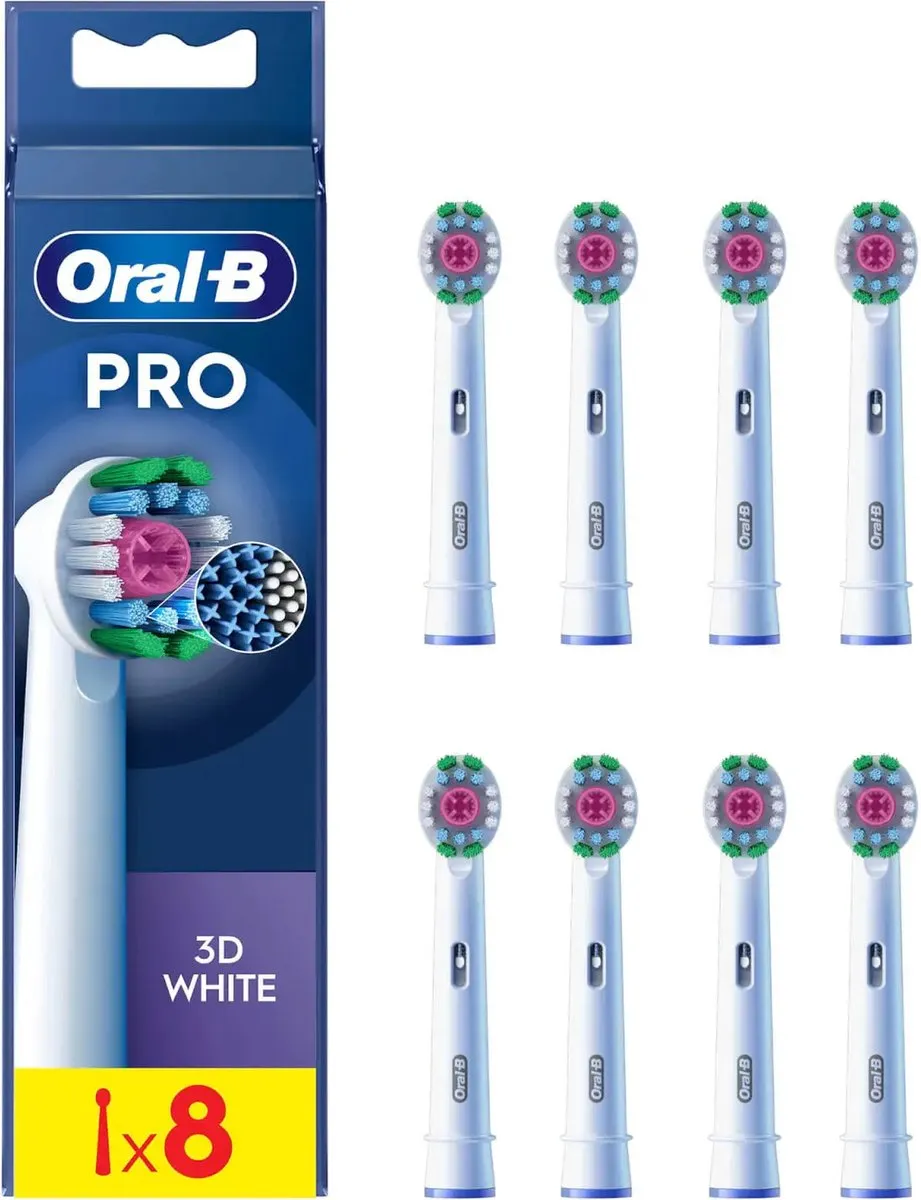 Oral-B Pro 3D White Opzetborstels XF