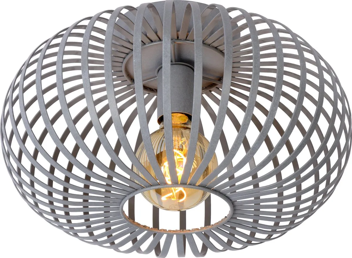 Lucide Manuela Plafondlamp Ø39,5cm - Grijs