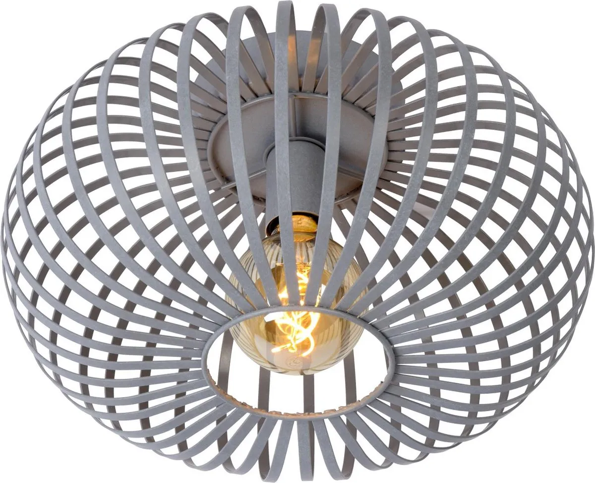 Lucide Manuela Plafondlamp Ø39,5cm - Grijs