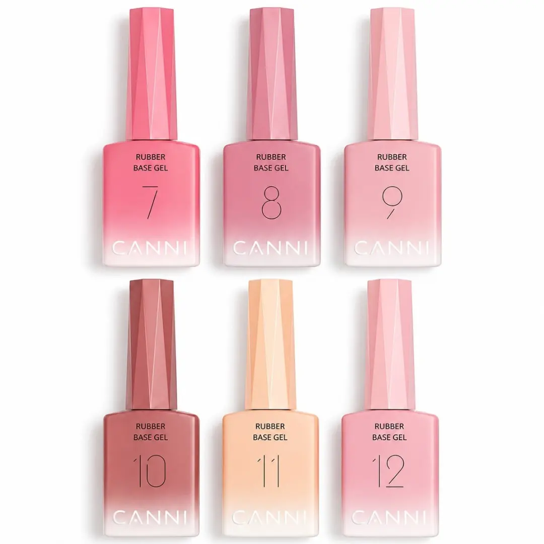 Canni Rubberbase 6 Stuks - 10ml