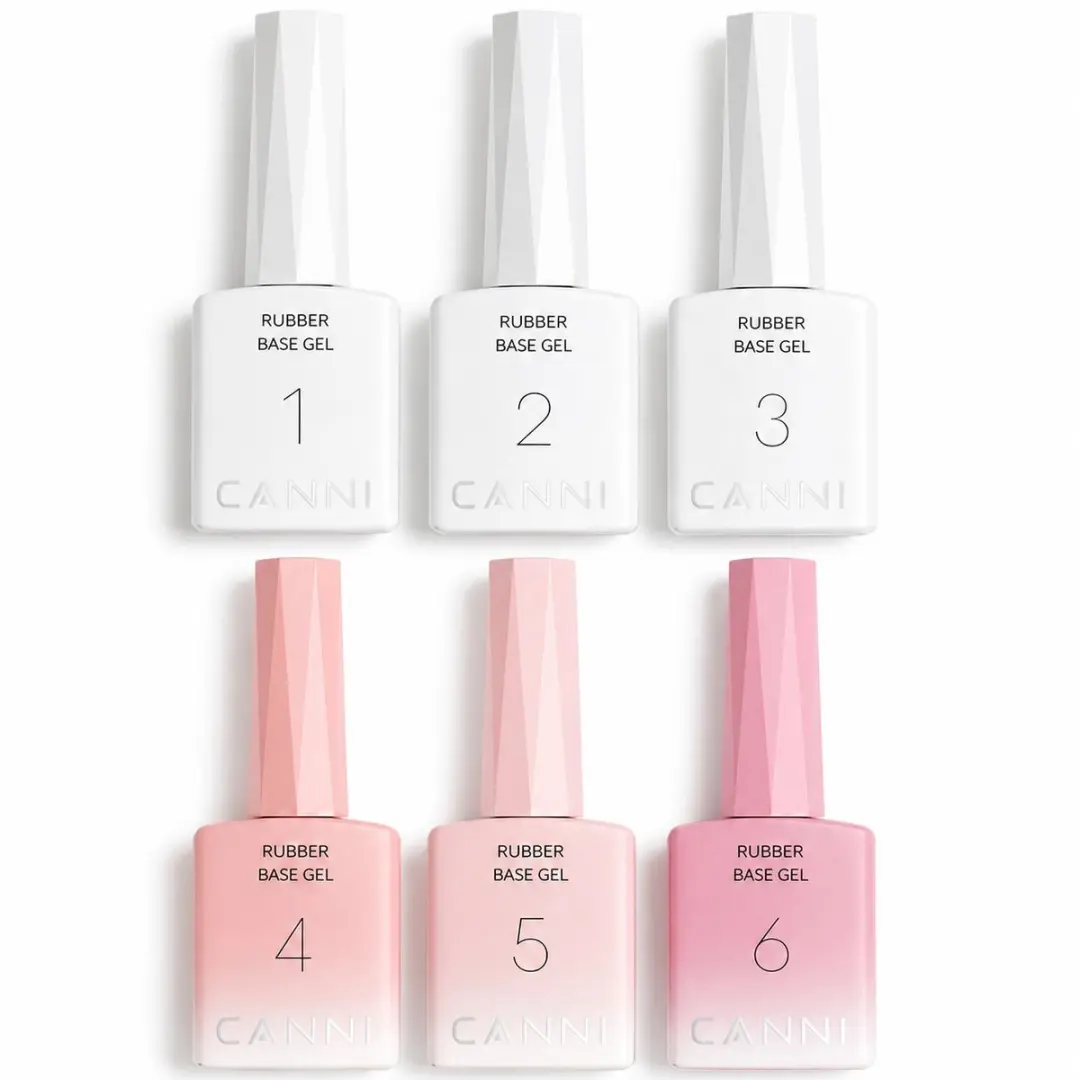 Canni Rubberbase 6 Stuks - 10ml