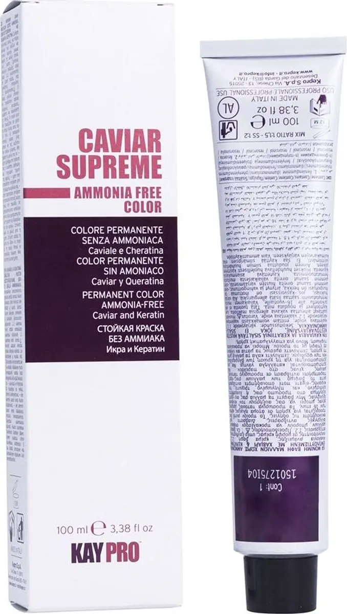 KayPro Caviar Supreme 10.1 Permanent Haarkleuring 100ml - Extra Licht Blond