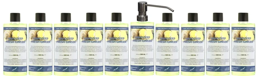 Splashbox Cosmetics Handzeep Fresh Ginger 500ml