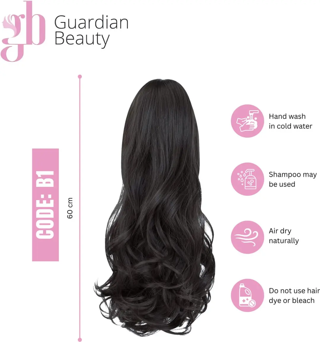 Guardian Beauty Paardenstaart Extensions Clip-in 60cm - Code B1