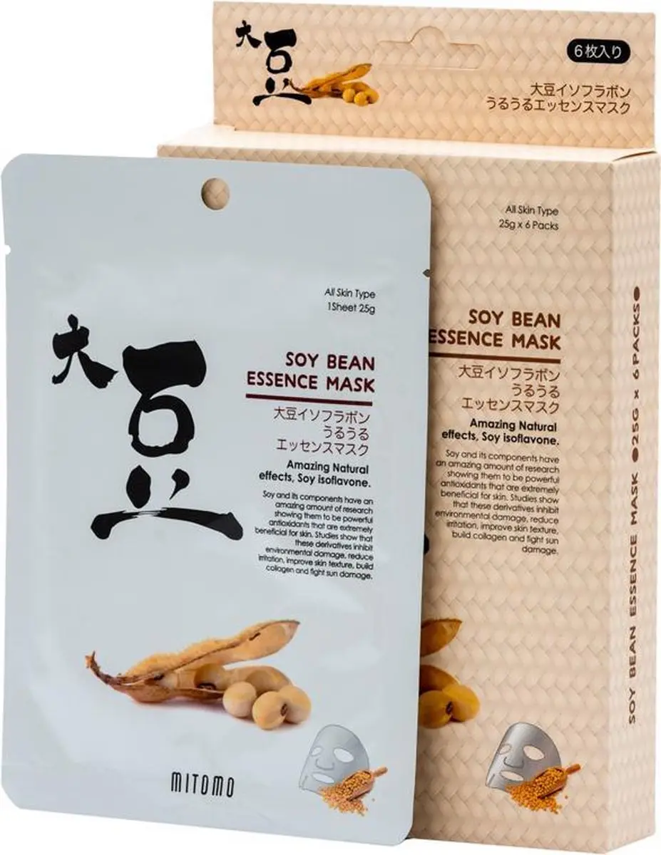 Mitomo Soy Bean Gezichtsmasker