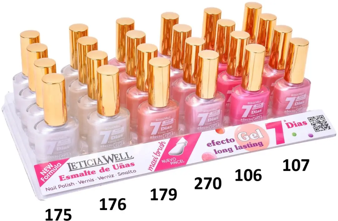 Leticia Well Nagellak Parelmoer Wit 13ml - Kleurcode 175