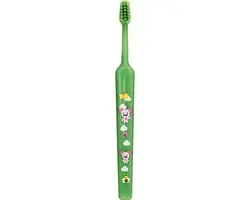 TePe Good Mini Extra Soft Tandenborstels - 3 Stuks - Groen/Oranje