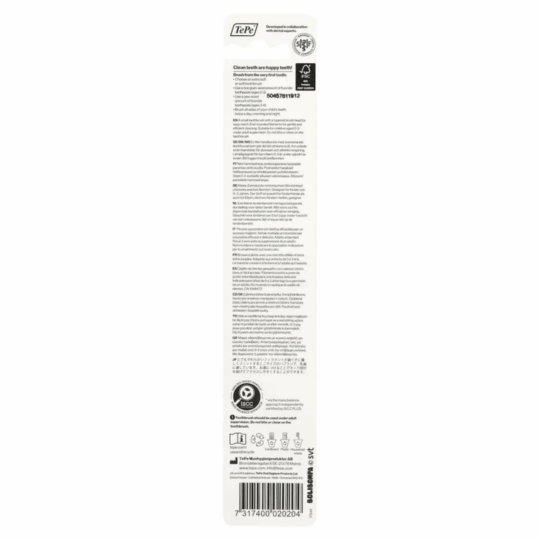 TePe Mini Extra Soft Bolibompa Tandenborstels