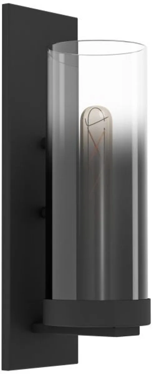 Eglo Toothill Wandlamp E27 - 36cm - Zwart/Ombre