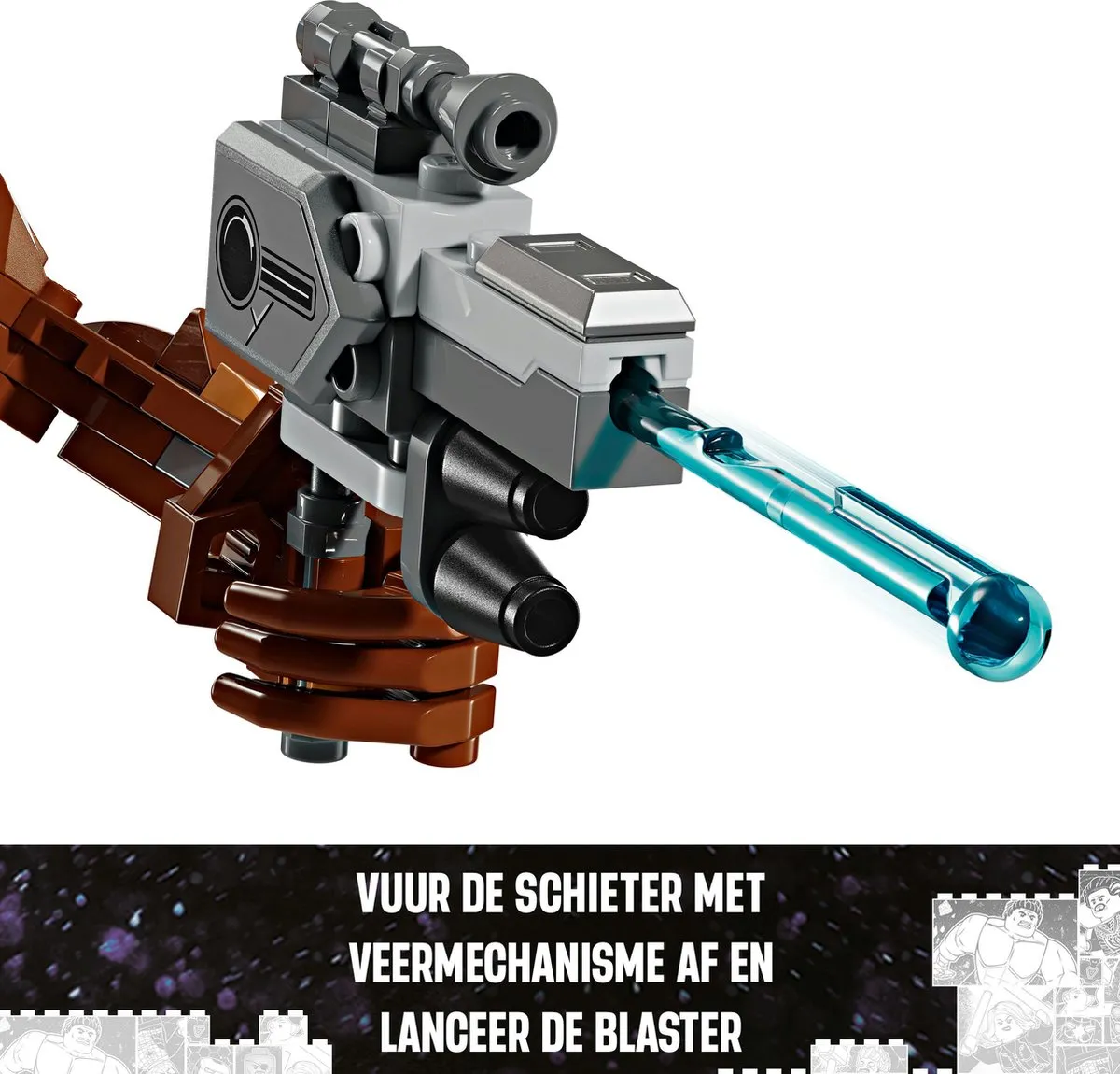 LEGO Marvel Rocket en Baby Groot 76282 - 566 Stukken