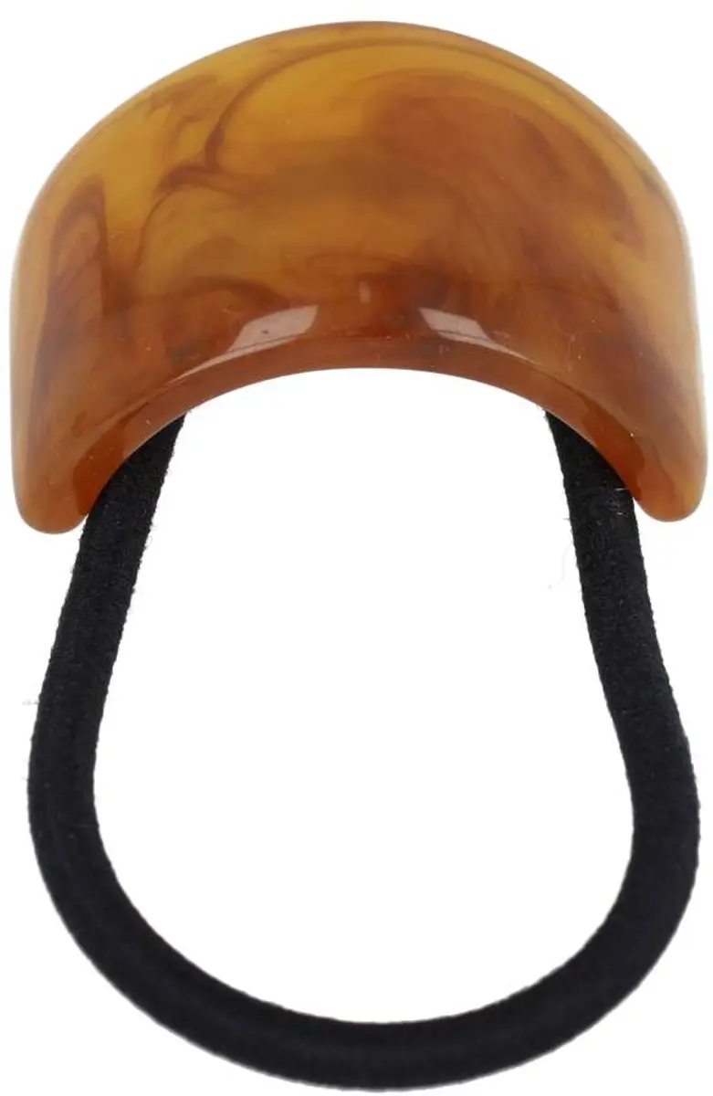 Haarsoires Cuff Haarelastiek 4cm - Zwart