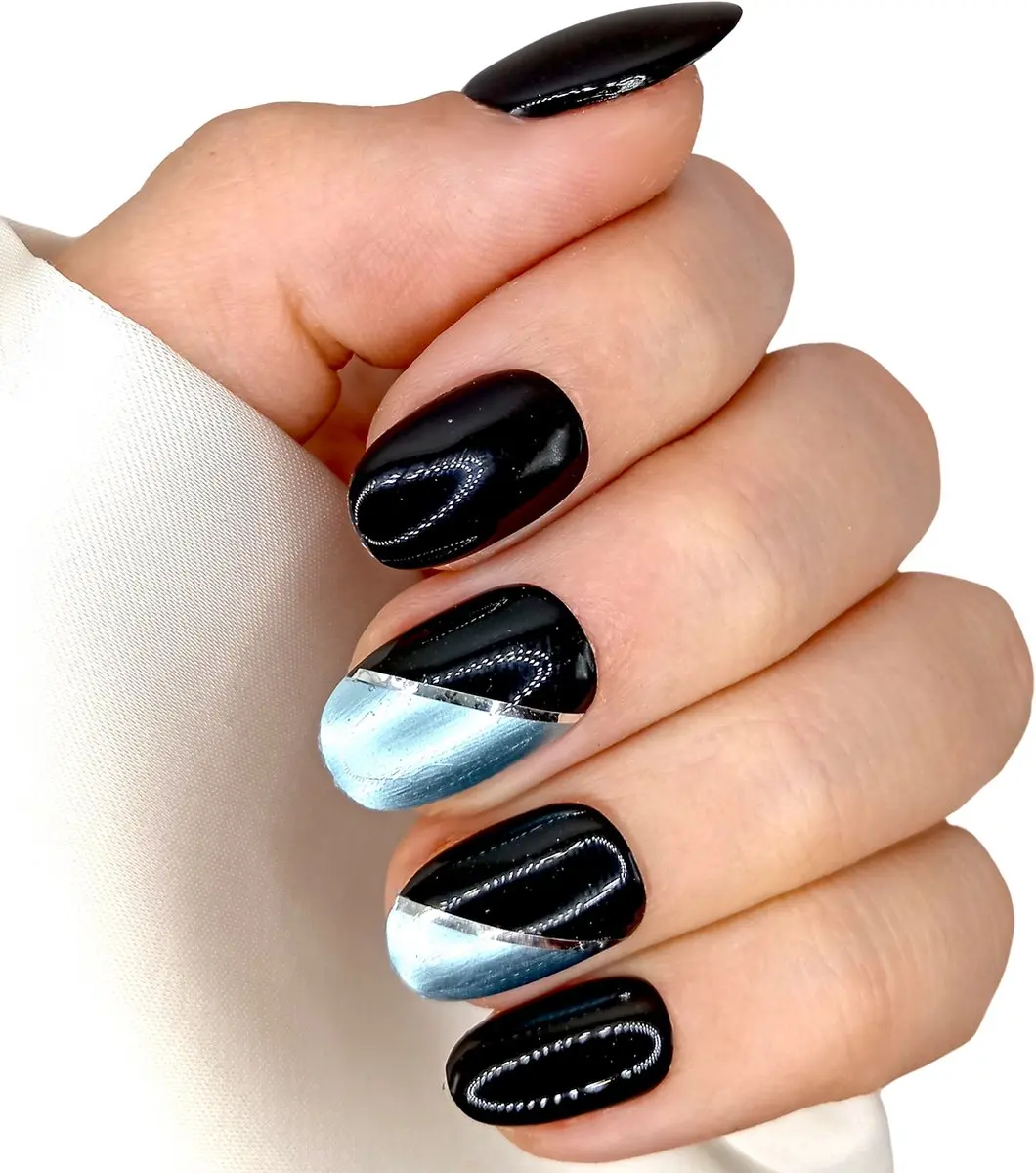 SD Press on Nails B47 Plaknagels