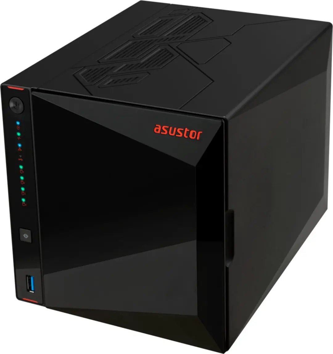 Asustor AS5404T NAS - 4GB DDR4 - Zwart