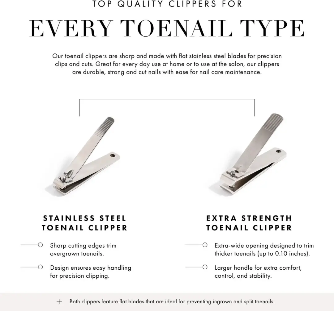 Tweezerman Extra Strength Teennagelknipper RVS