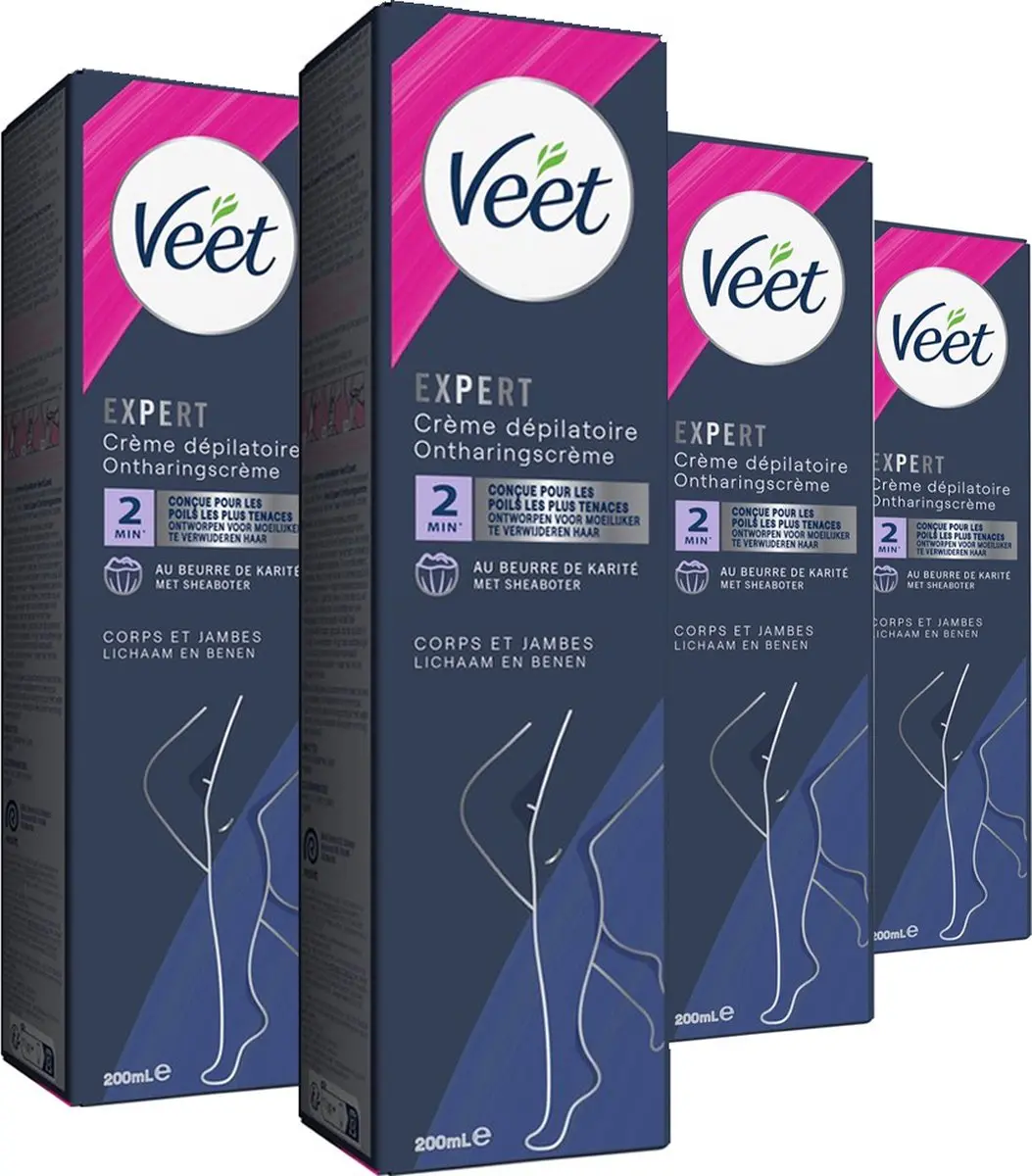 Veet Expert Ontharingscrème Benen 200ml