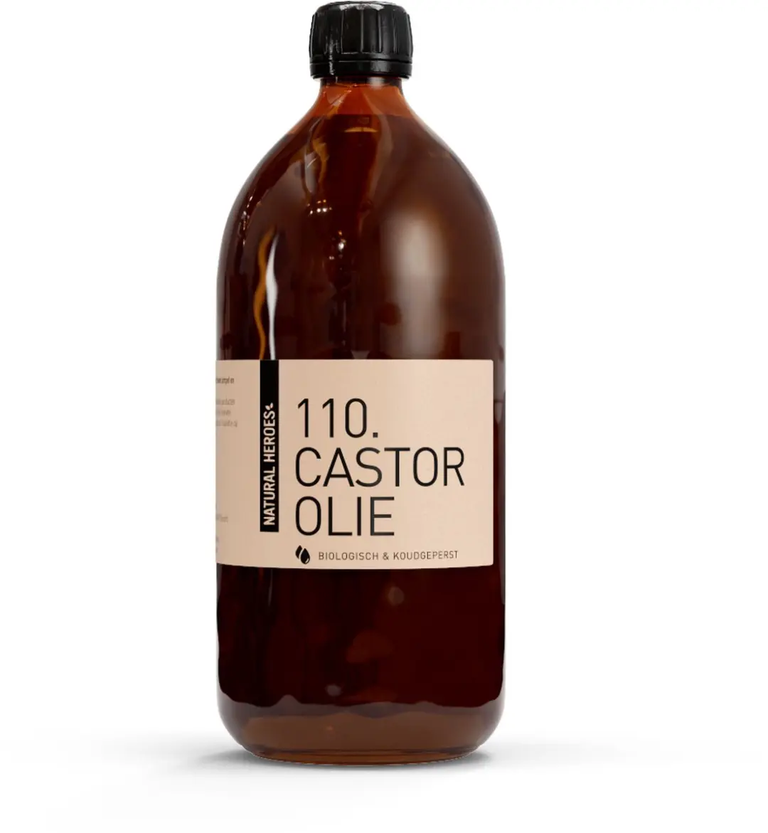 Natural Heroes Castorolie Biologisch Koudgeperst 1000ml