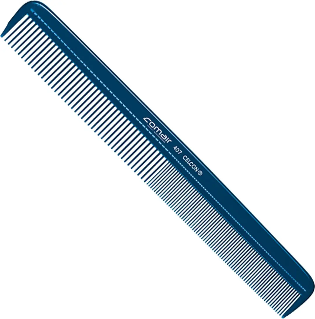 Comair Profi Line Ondulierkamm 407 Blauw - 22cm