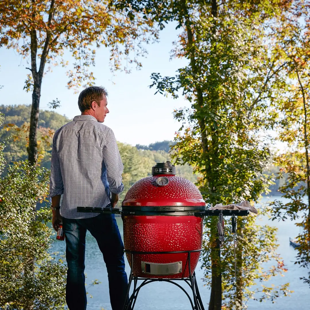 Kamado Joe Classic I Houtskoolgrill 46cm - Rood