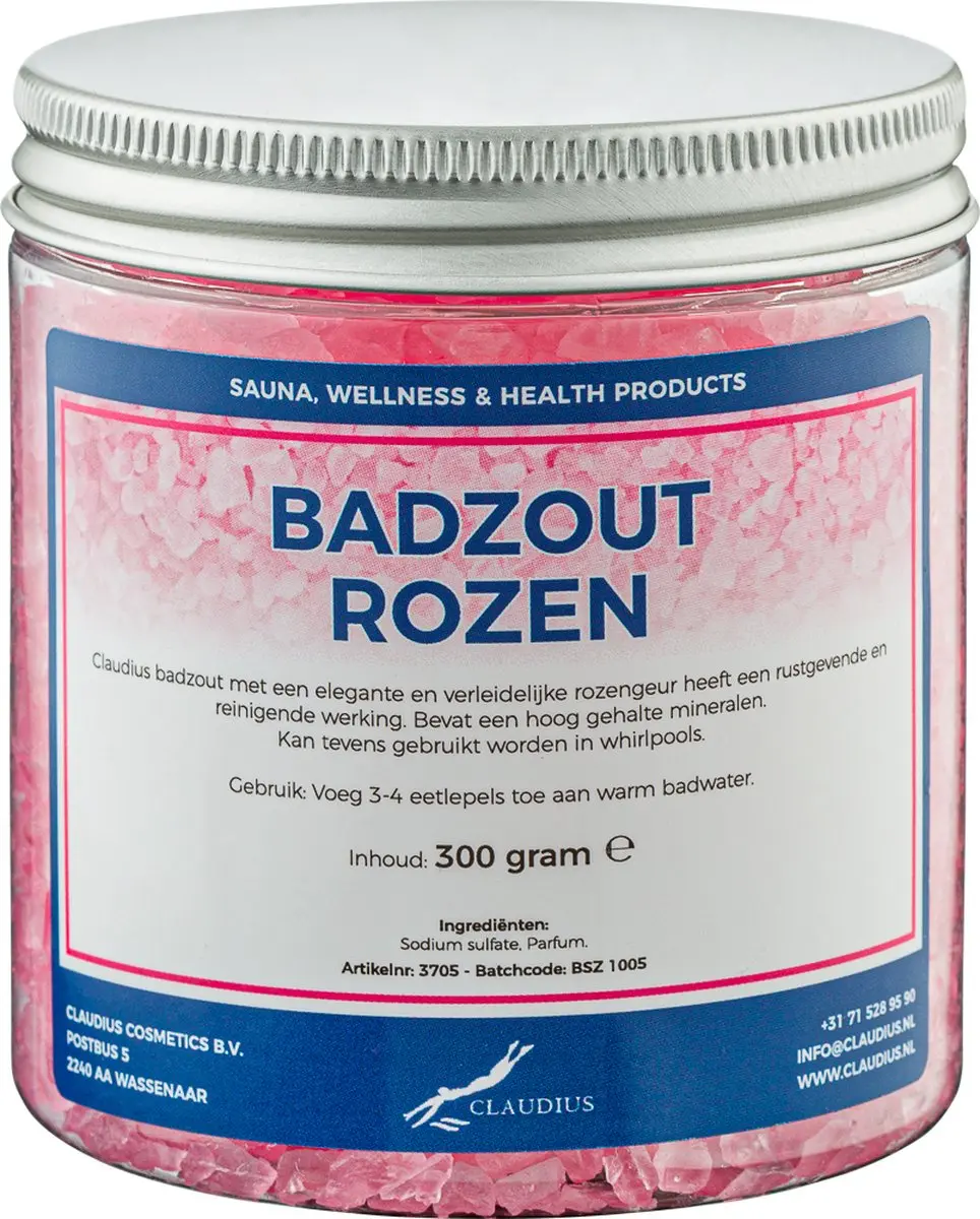 Splashbox Cosmetics Claudius Badzout Rozen 300g - 6 Stuks