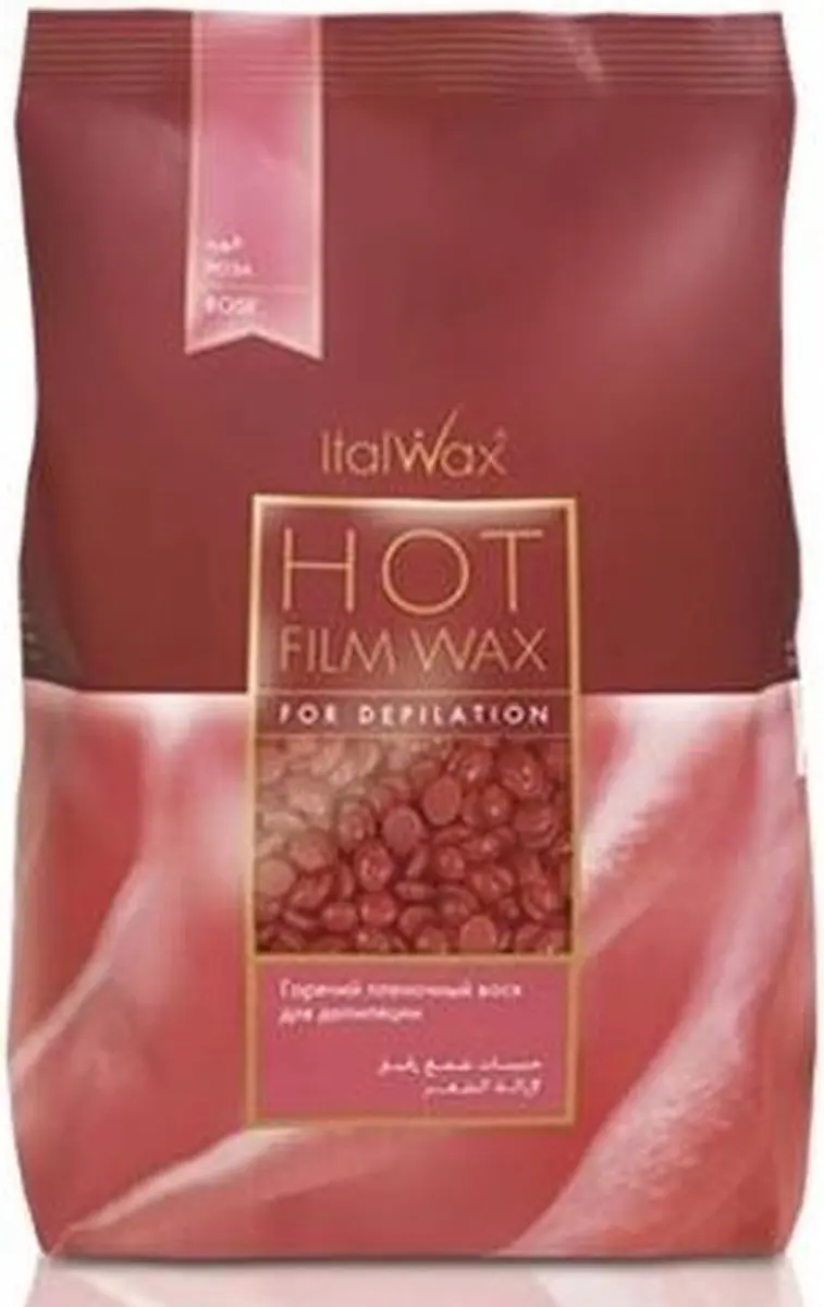 Italwax Film Wax Rose 500g - Hard Wax Granules