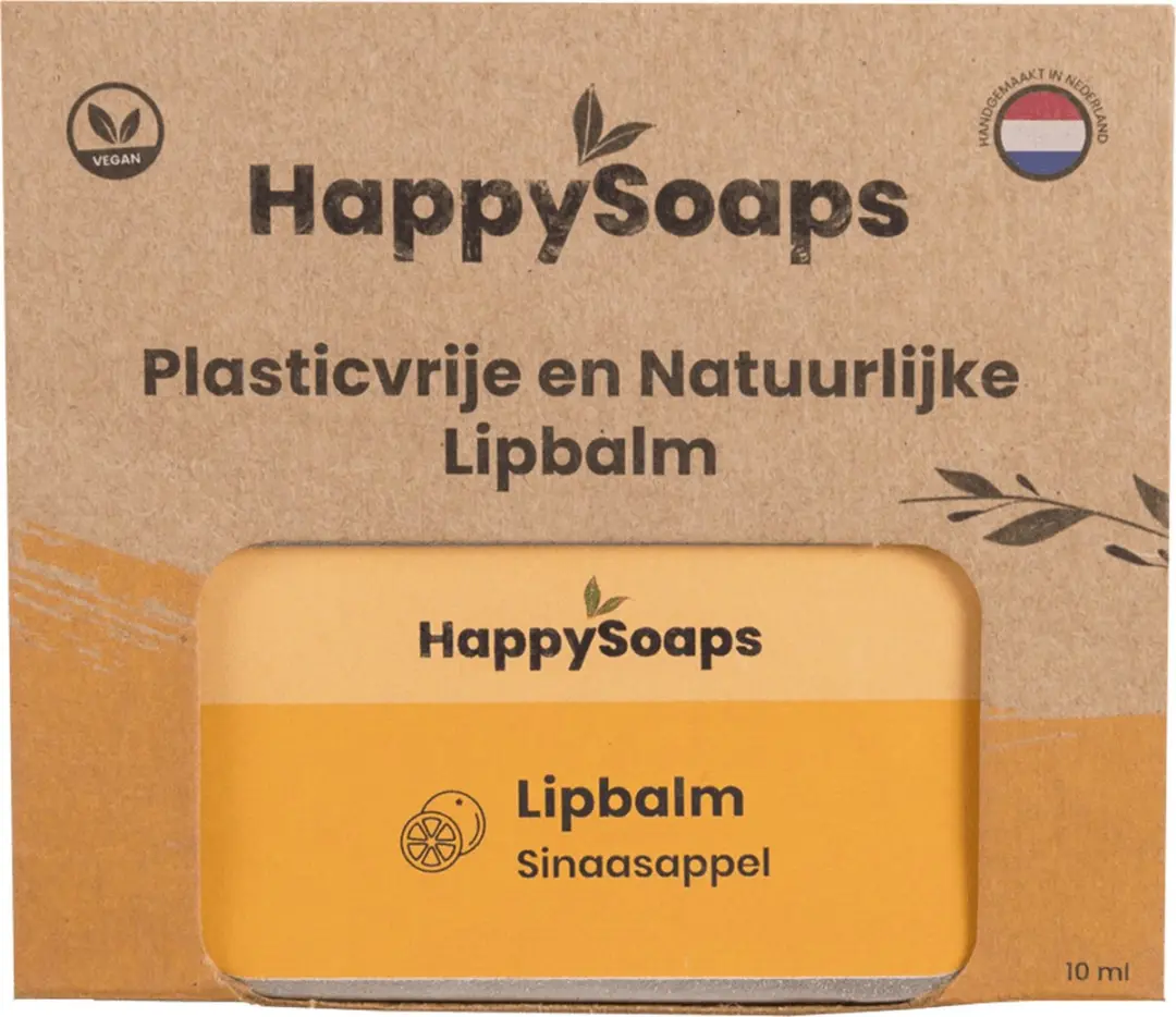 HappySoaps Lipbalm Vanille 10g