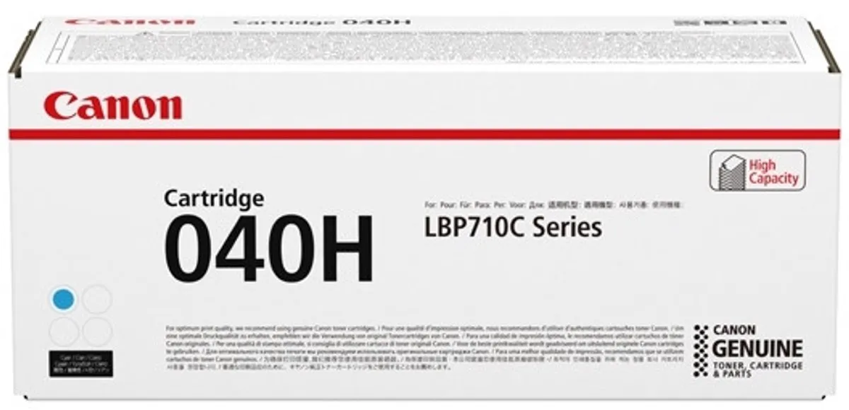 Canon 040H Cyan Toner - 10.000 pagina's