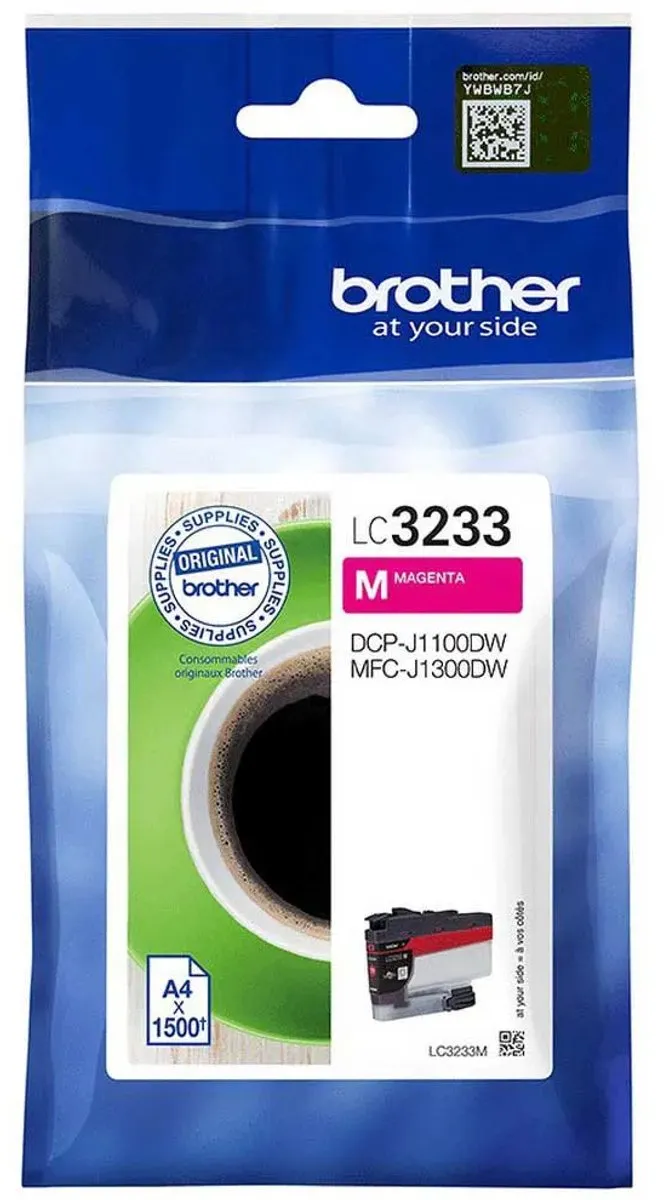 Brother LC3233M Inktcartridge - Rood