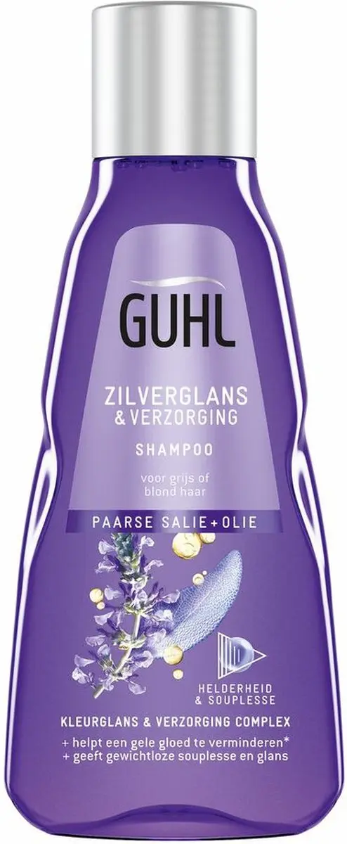 Guhl Zilverglans & Verzorging Shampoo Mini - 6x50ml