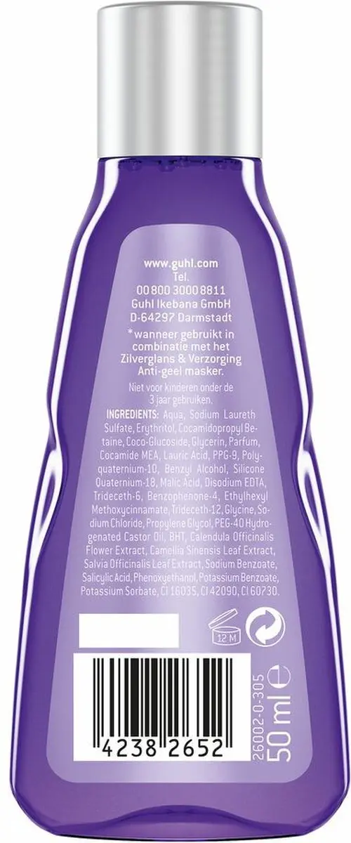 Guhl Zilverglans & Verzorging Shampoo Mini
