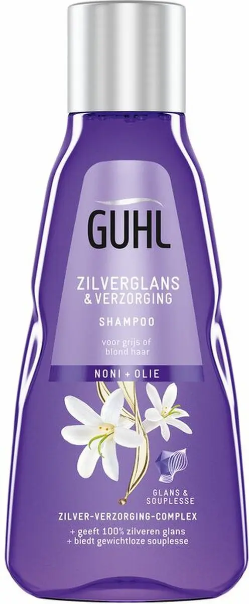 Guhl Zilverglans & Verzorging Shampoo Mini - 6x50ml