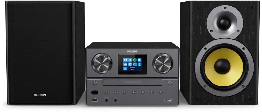 Philips TAM8905 Micromuzieksysteem - 100W - Zwart
