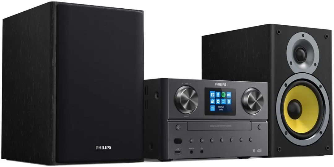 Philips TAM8905 Micromuzieksysteem - 100W - Zwart