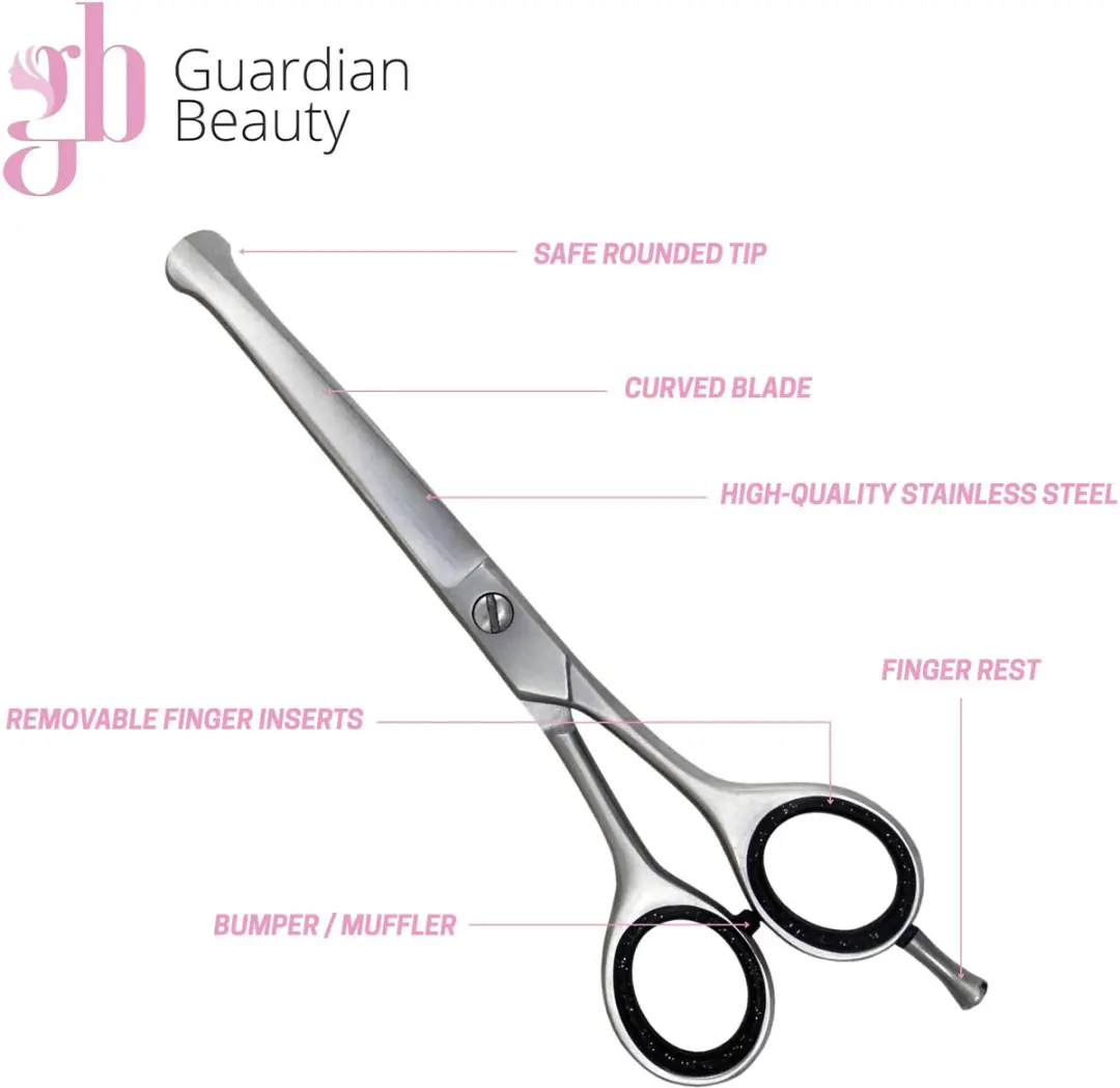 Guardian Beauty Hondentrimscharen Set 4,5/5,5cm - Roestvrij Staal