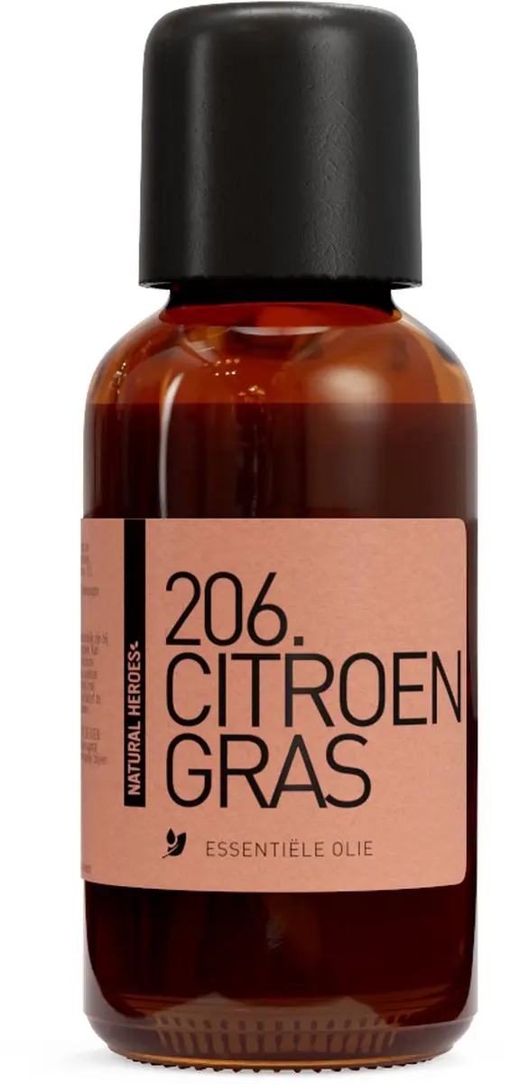 Natural Heroes Citroengras Etherische Olie 30ml