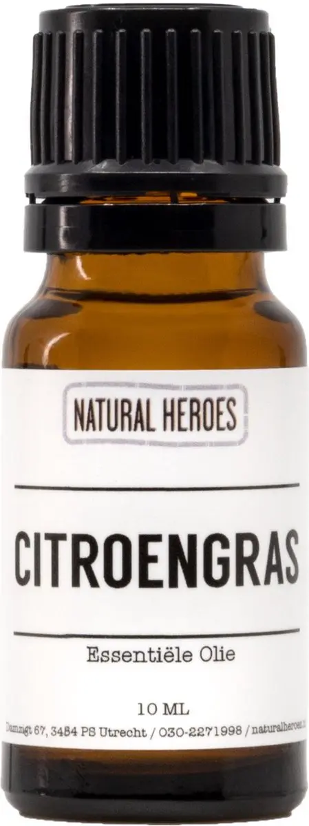 Natural Heroes Citroengras Etherische Olie 30ml