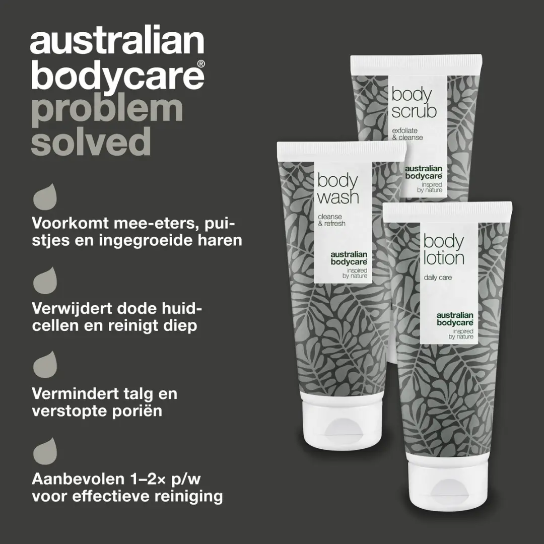 Australian Bodycare Body Treatment Tea Tree 3-delig - 600ml