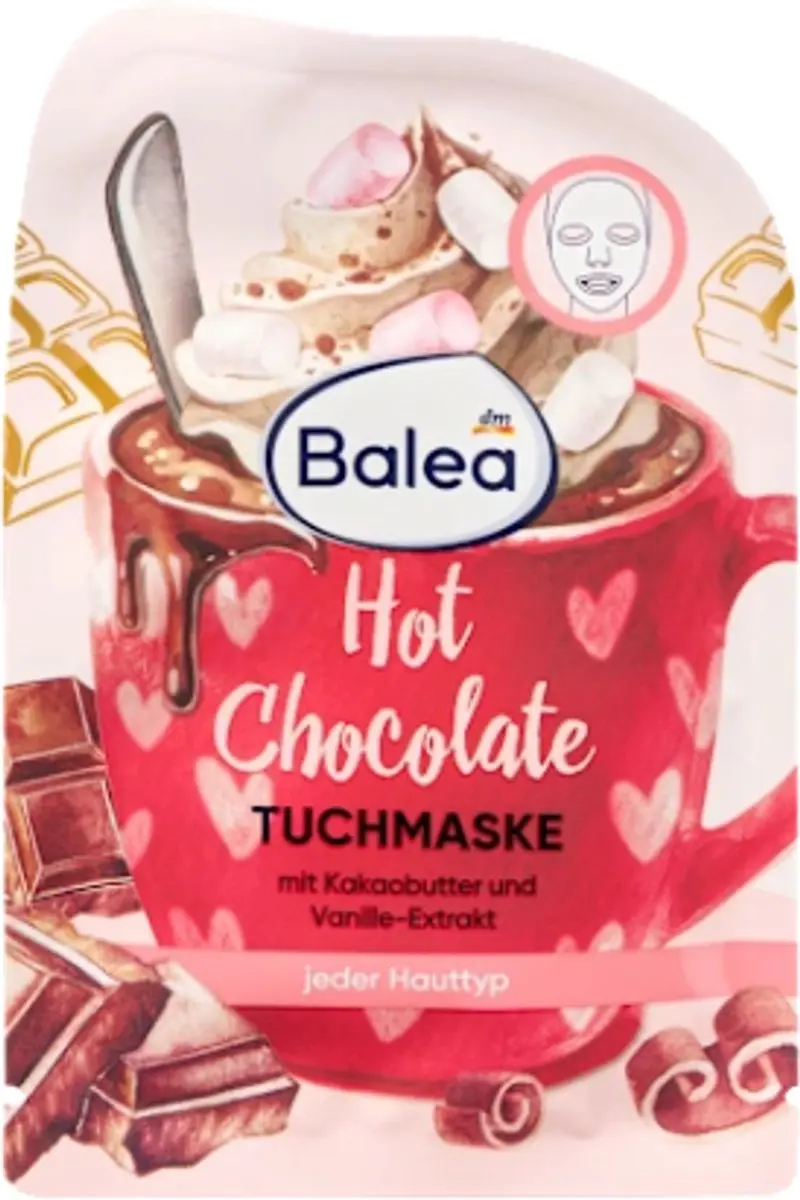 Balea Gezichtsmasker Hot Chocolate