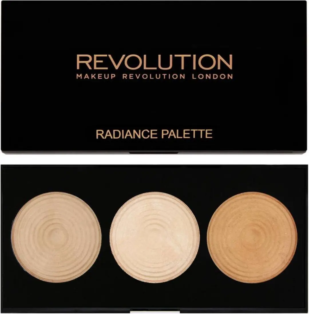 Makeup Revolution Radiance Lights Highlighter Palette - 3 Stuks 15g
