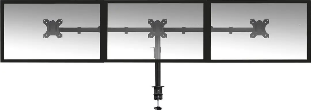 ACT Monitorarm AC8303 - 3 Schermen - 27" - Zwart