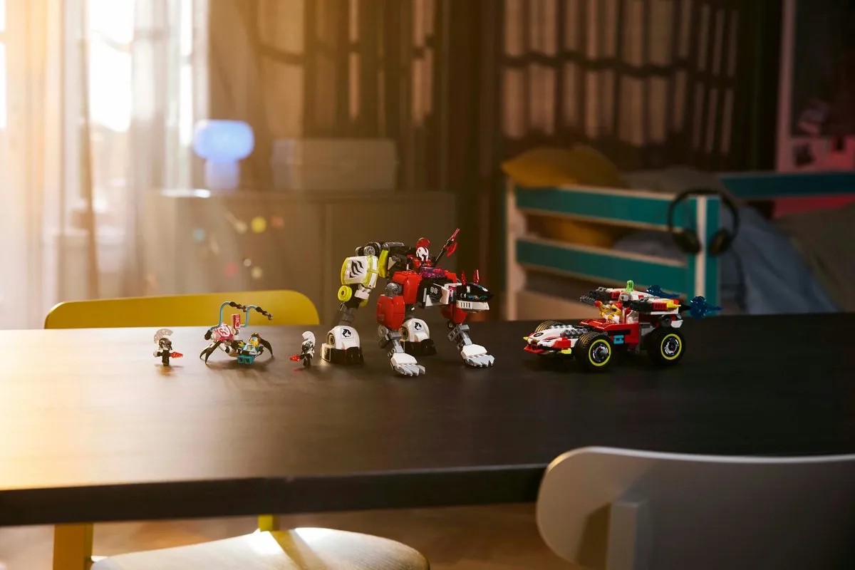 LEGO DreamZzz Coopers Tijgermecha & Zero's Hot Rod - 1006 Stukken