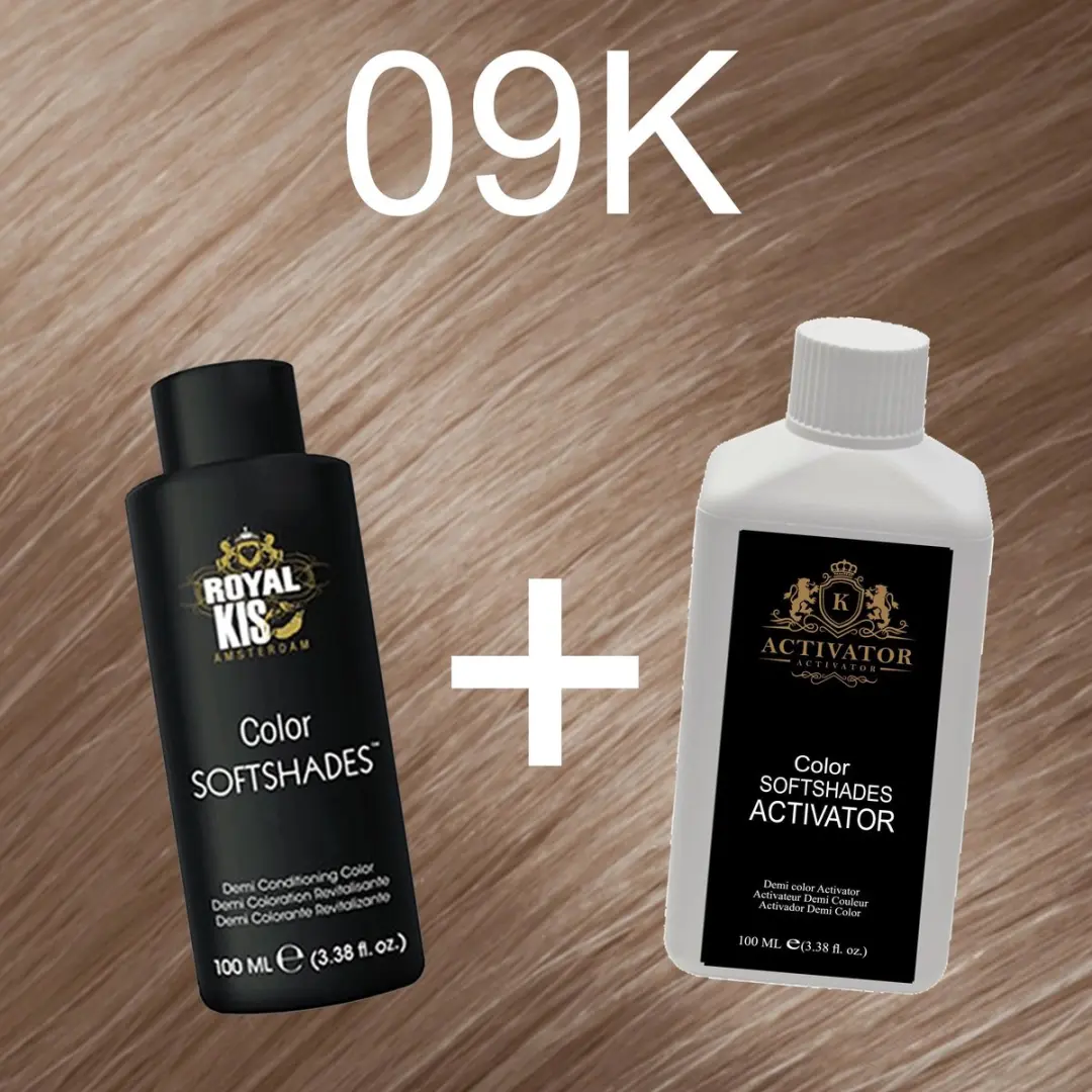 KIS Softshade 09K Semi-permanente haarverf 100ml