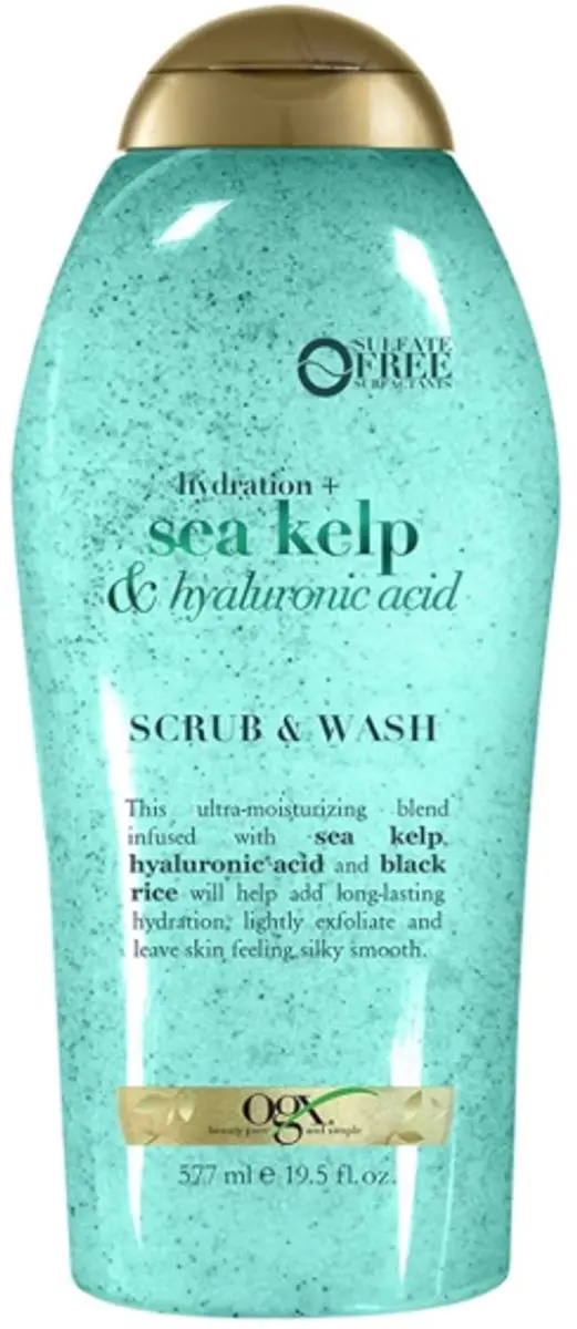 OGX Zeewier & Hyaluronzuur Body Scrub 577ml