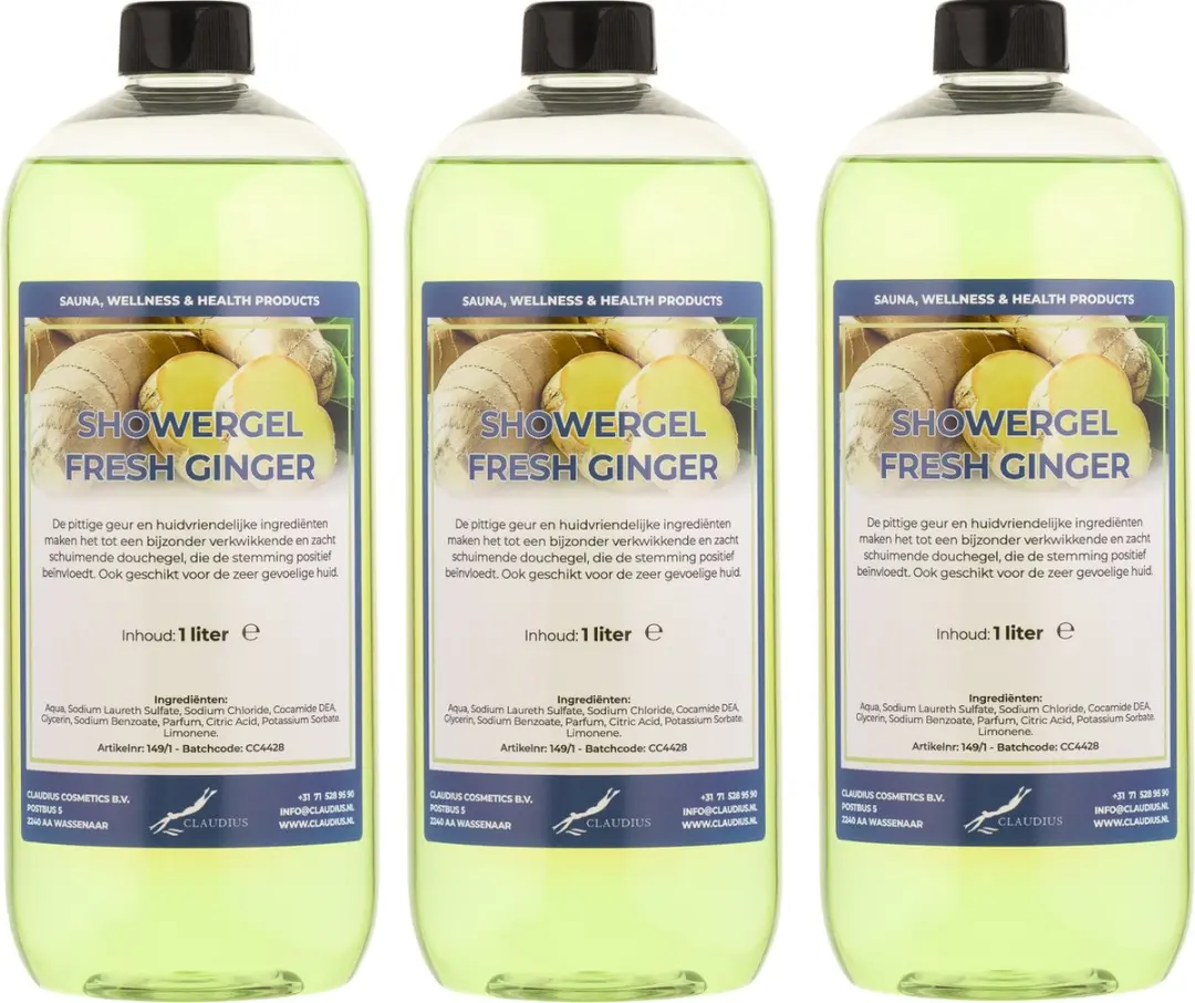 Splashbox Cosmetics Fresh Ginger Douchegel
